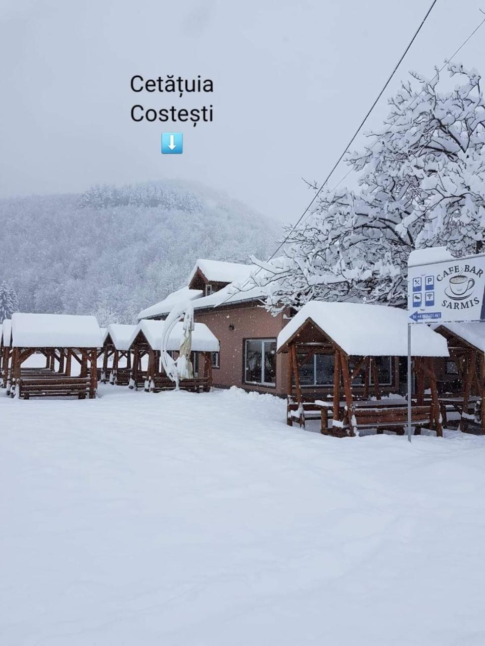 Cabana Sarmis Costesti Εξωτερικό φωτογραφία